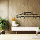 1968 HK Holden  Classic Silhouette Metal Wall Art