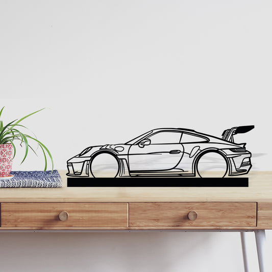 Your Custom Car Standing Silhouette Metal Art