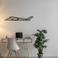 F-117 Silhouette Metal Wall Art