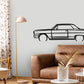 1964 Chevrolet Chevelle SS - Detailed Silhouette Metal Wall Art