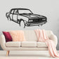 1970 Holden HT Premier Front Angle Silhouette Metal Wall Art