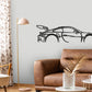 2022 porsche gt3 rs - Classic Silhouette Metal Wall Art