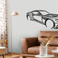 2020 Aston Martin Angle Silhouette Metal Wall Art