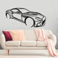 2020 Aston Martin Angle Silhouette Metal Wall Art