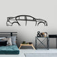 2012 FPV FG GT MK2 - Classic Silhouette Metal Wall Art