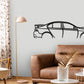 2012 FPV FG GT MK2 - Classic Silhouette Metal Wall Art