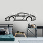 2019 PORCHE 911 GT3 TOURING - Detailed Silhouette Metal Wall Art