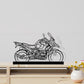 R1250 GSA Silhouette Metal Art Stand