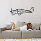 SR22 Silhouette Metal Wall Art