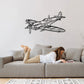 Supermarine-Spitfire-10 Silhouette Metal Wall Art