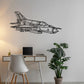 Vietnam-MiG 21 Silhouette Metal Wall Art