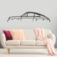 911 model 930 Classic Silhouette Metal Wall Art