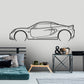 2012 Lotus Elise Series 3 Detailed Silhouette Metal Wall Art